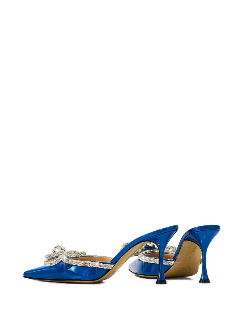 pointed crystal-bow mules 3