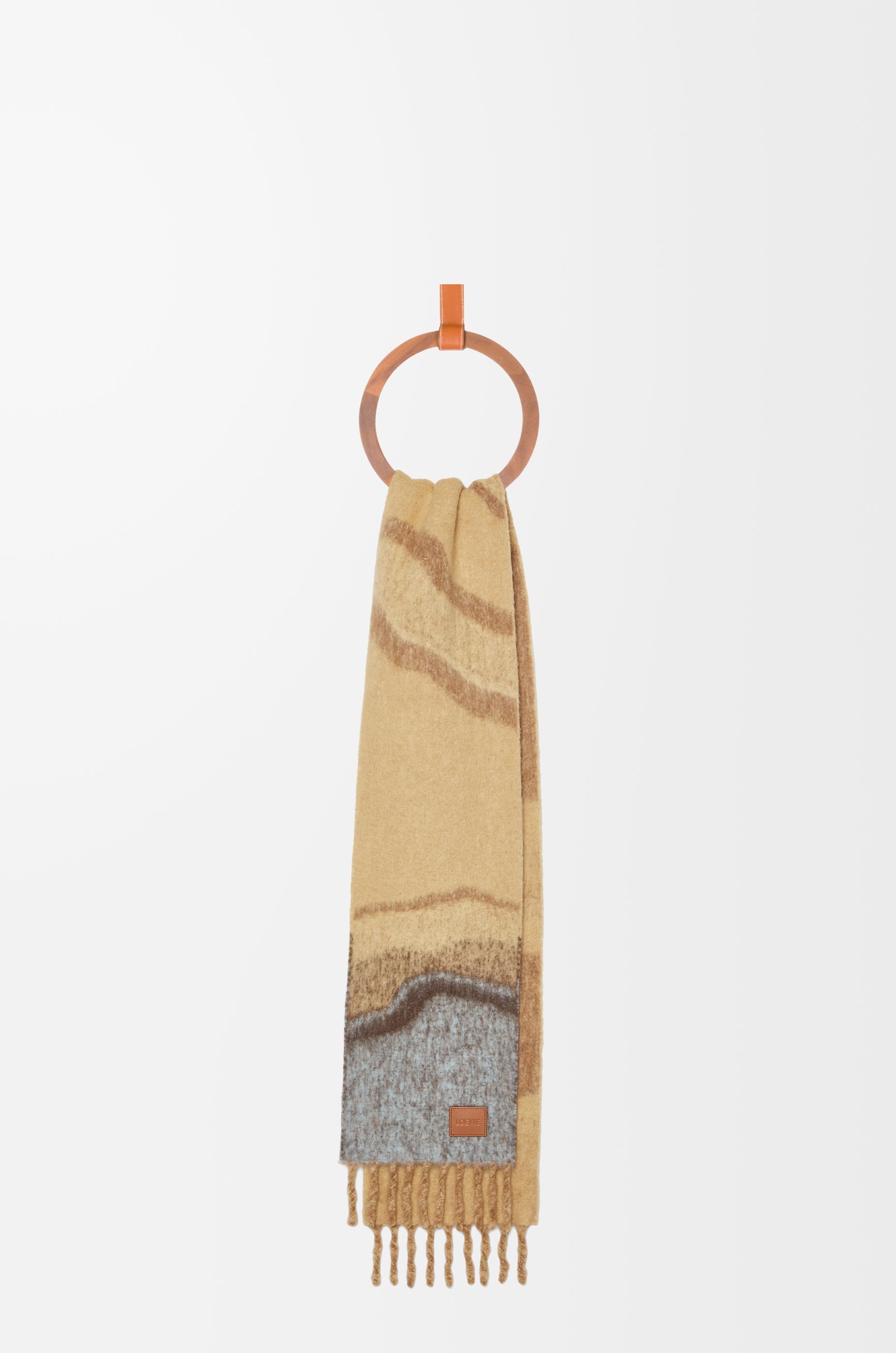 Scarf in alpaca and wool blend - 3