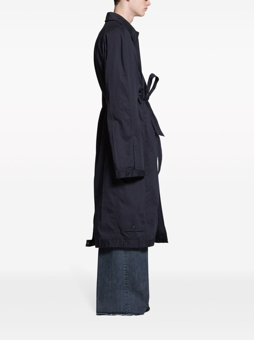Balenciaga Coats Blue - 3