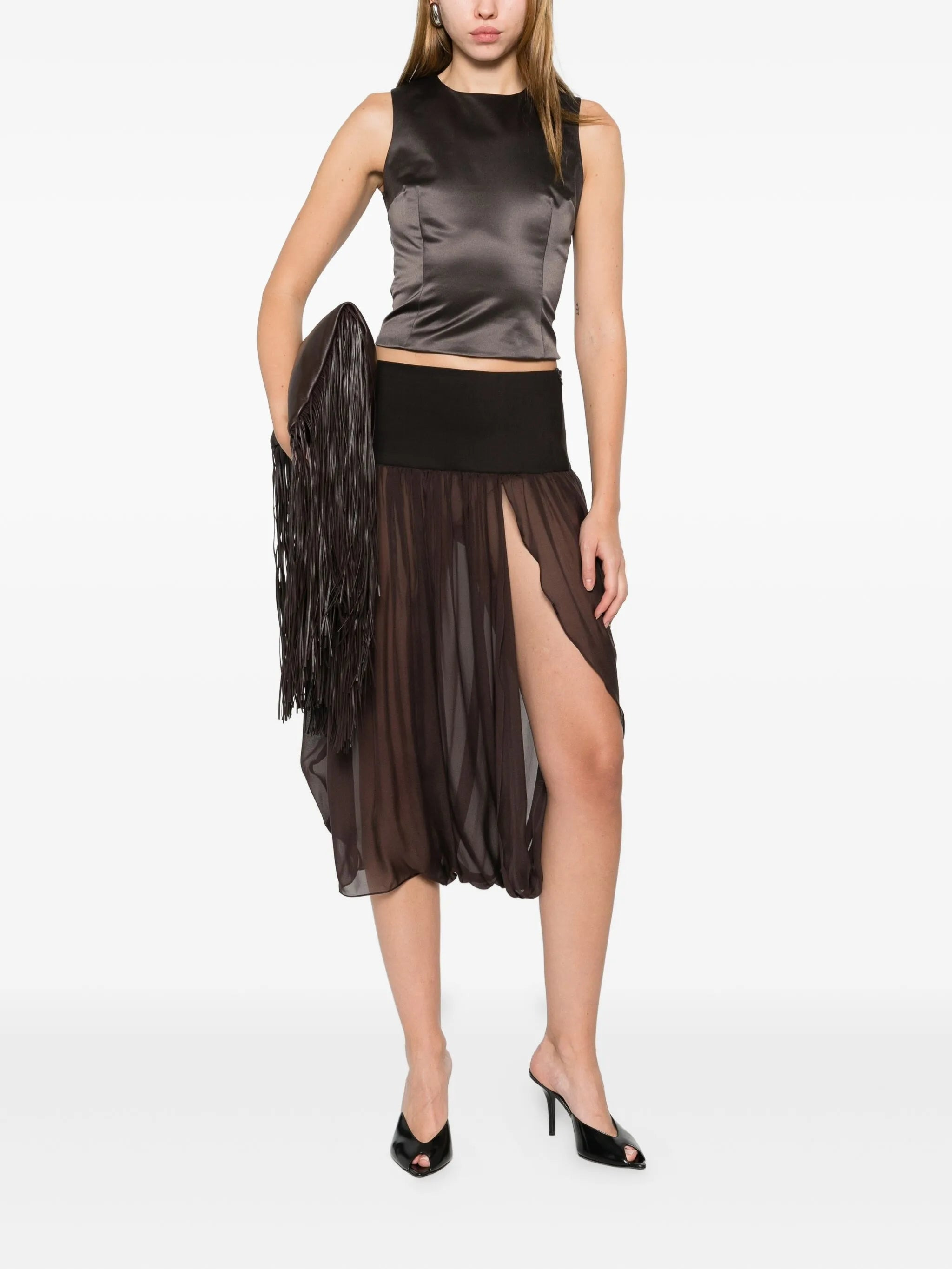 Paloma Wool Ruffled High-waisted Skirt - 4