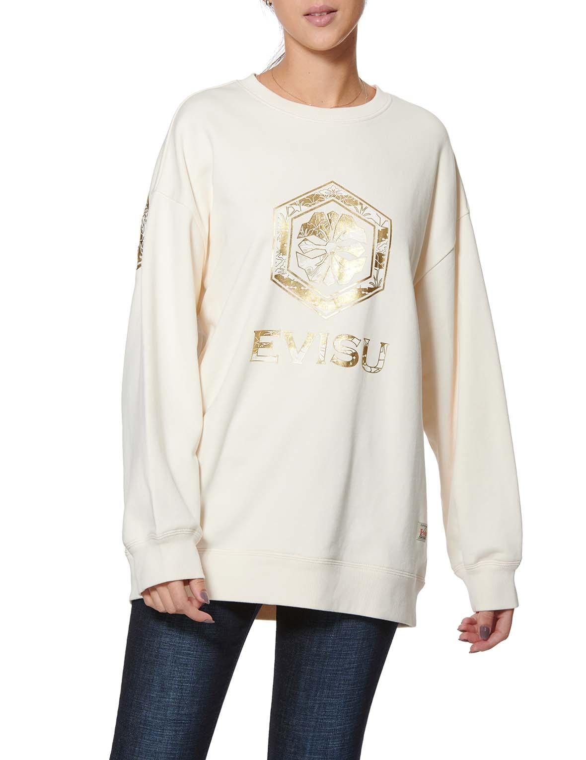 KAMON DAICOCK FOIL PRINT TUNIC - 3