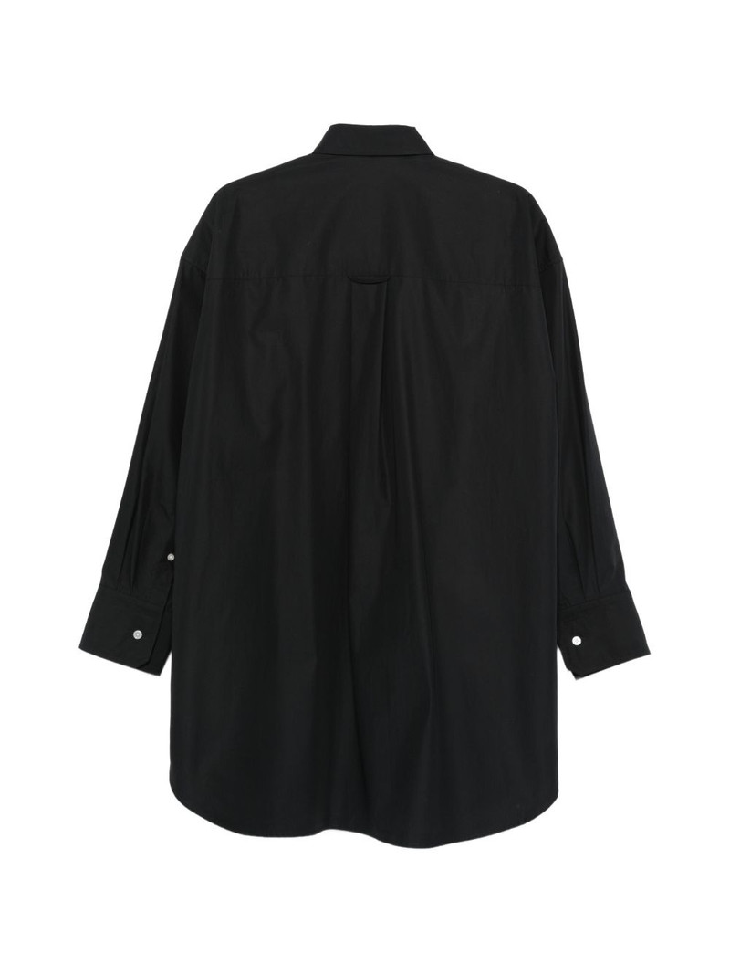 Kolor panelled long-sleeve shirt outlook