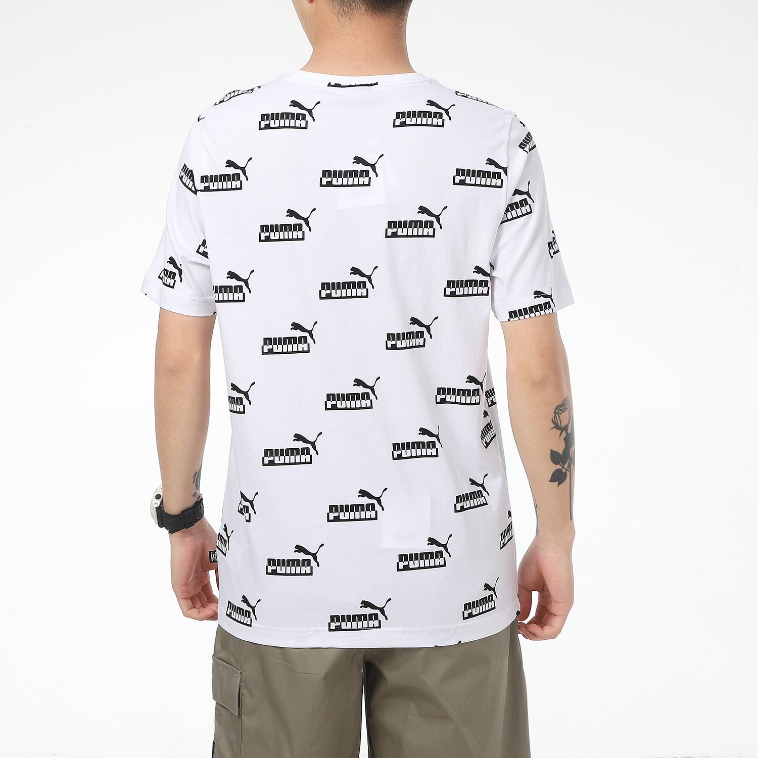 PUMA AOP T-Shirt 'White' 855984-02 - 5