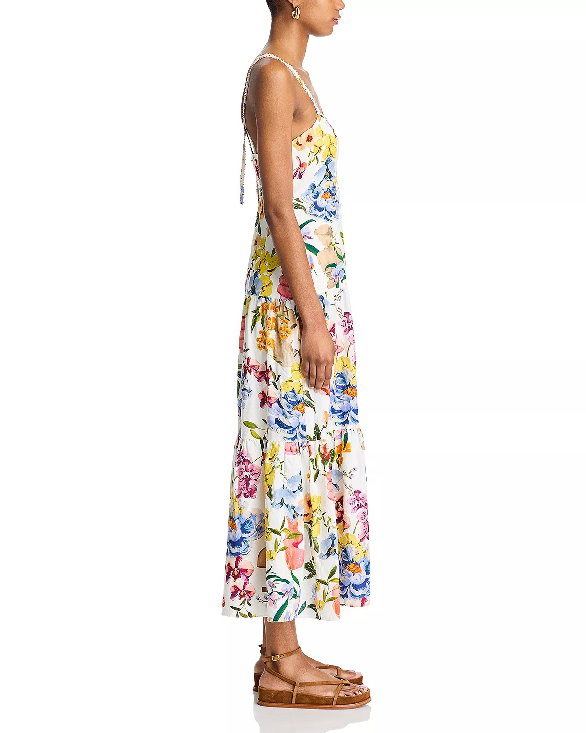 Greek Garden Sleeveless Maxi Dress - 5