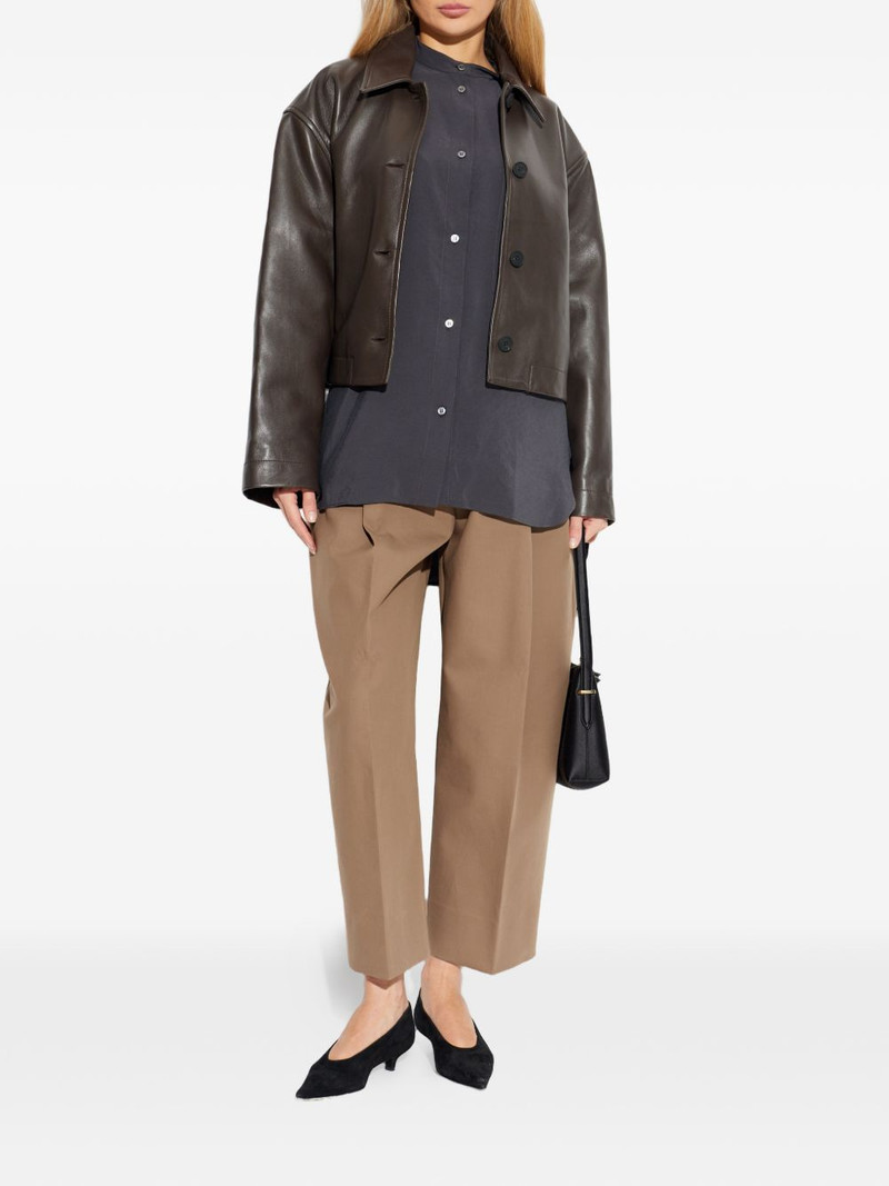 Studio Nicholson buttoned lambskin jacket outlook