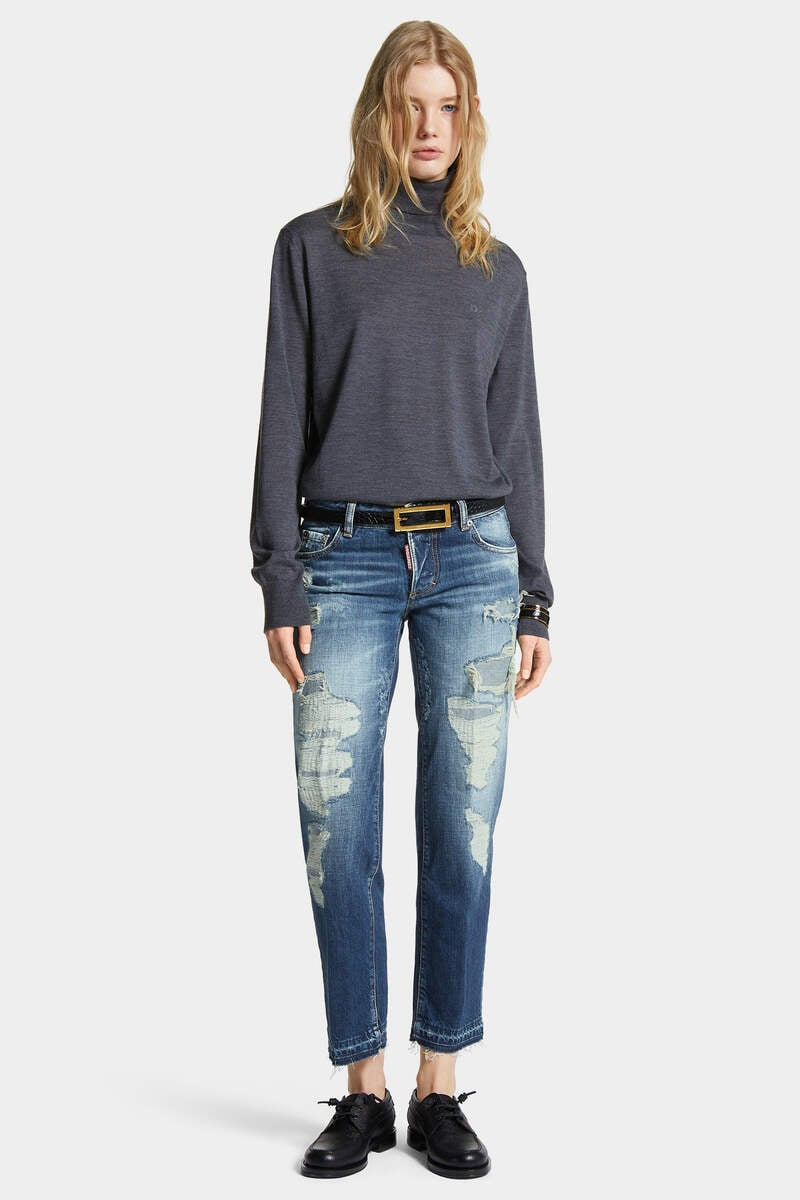 MEDIUM FADE WASH JENNA JEANS - 3