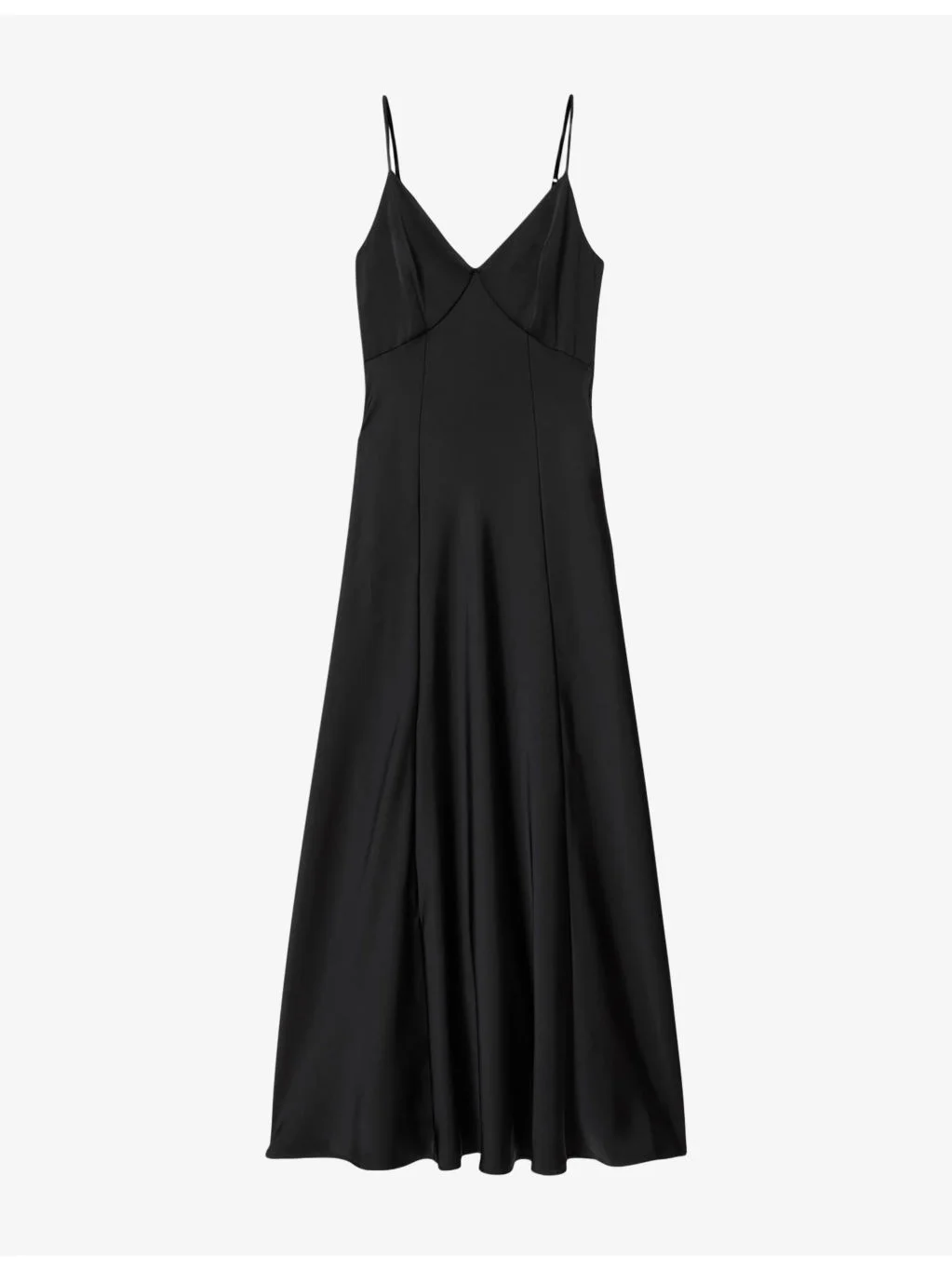 Irina V-Neck Woven Maxi Dress - 1
