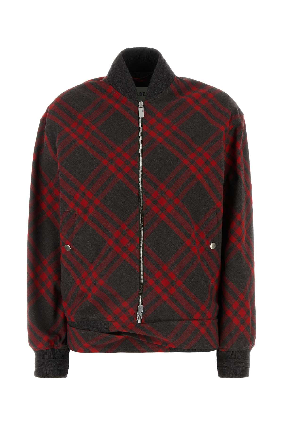 Burberry Women Embroidered Polyester Blend Bomber Jacket - 1