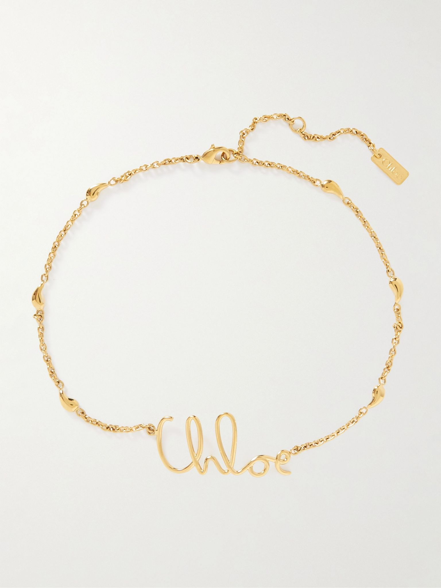 Gold-tone necklace Gold - 1