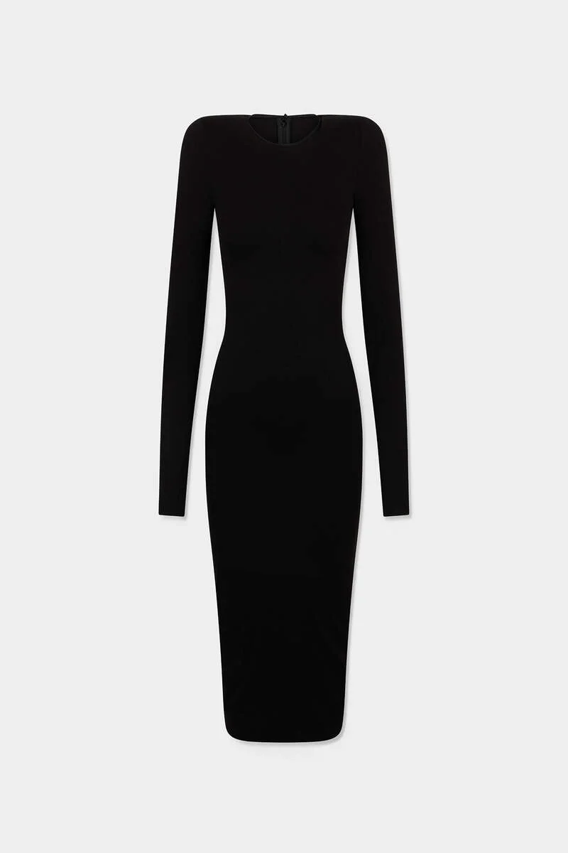 APRÈS SKI LONG SLEEVE JERSEY DRESS - 1