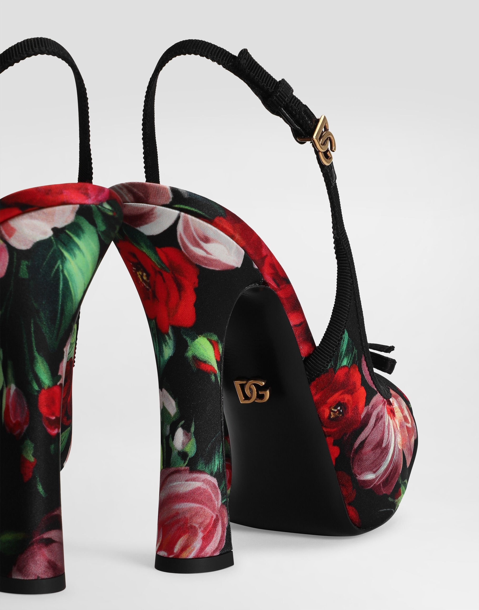 Satin slingbacks - 5