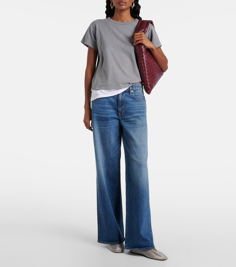 SLVRLAKE Selena mid-rise wide-leg jeans outlook