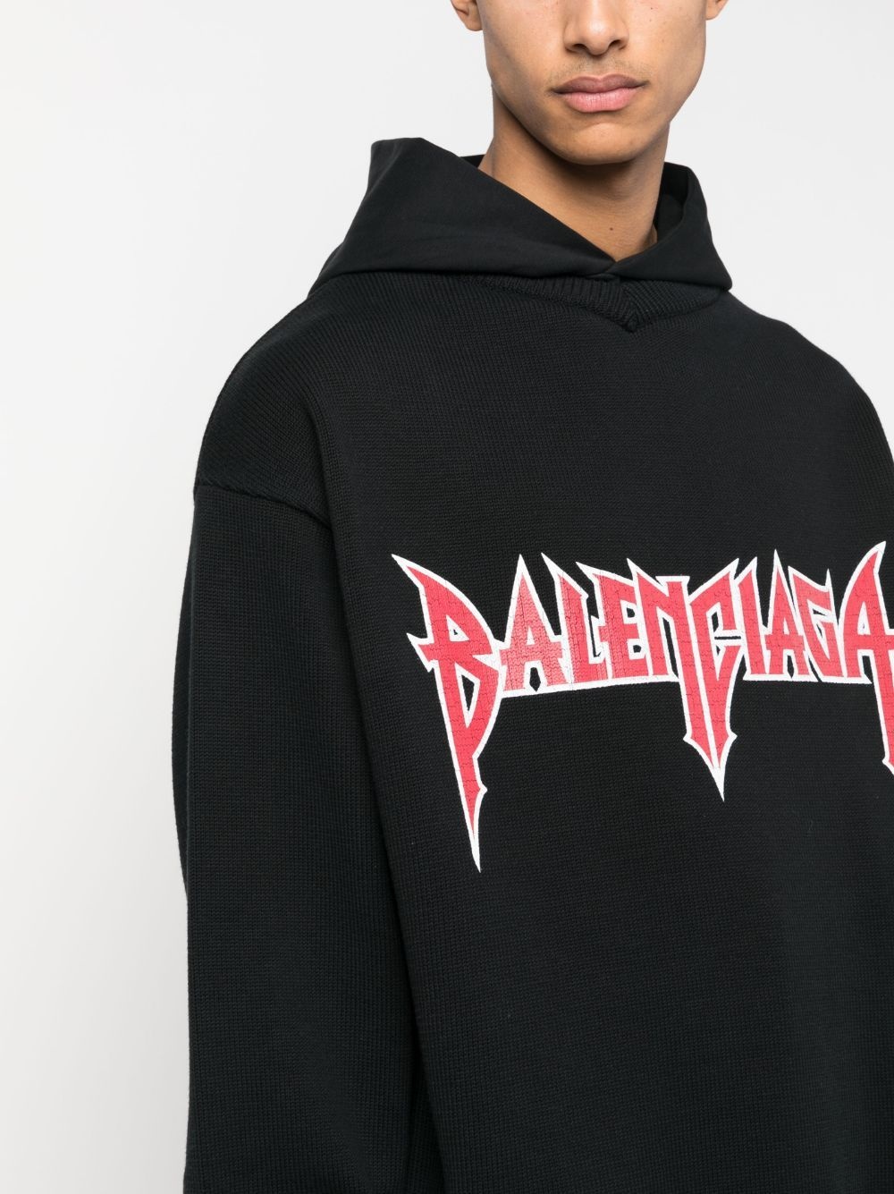Metal cotton hoodie - 5