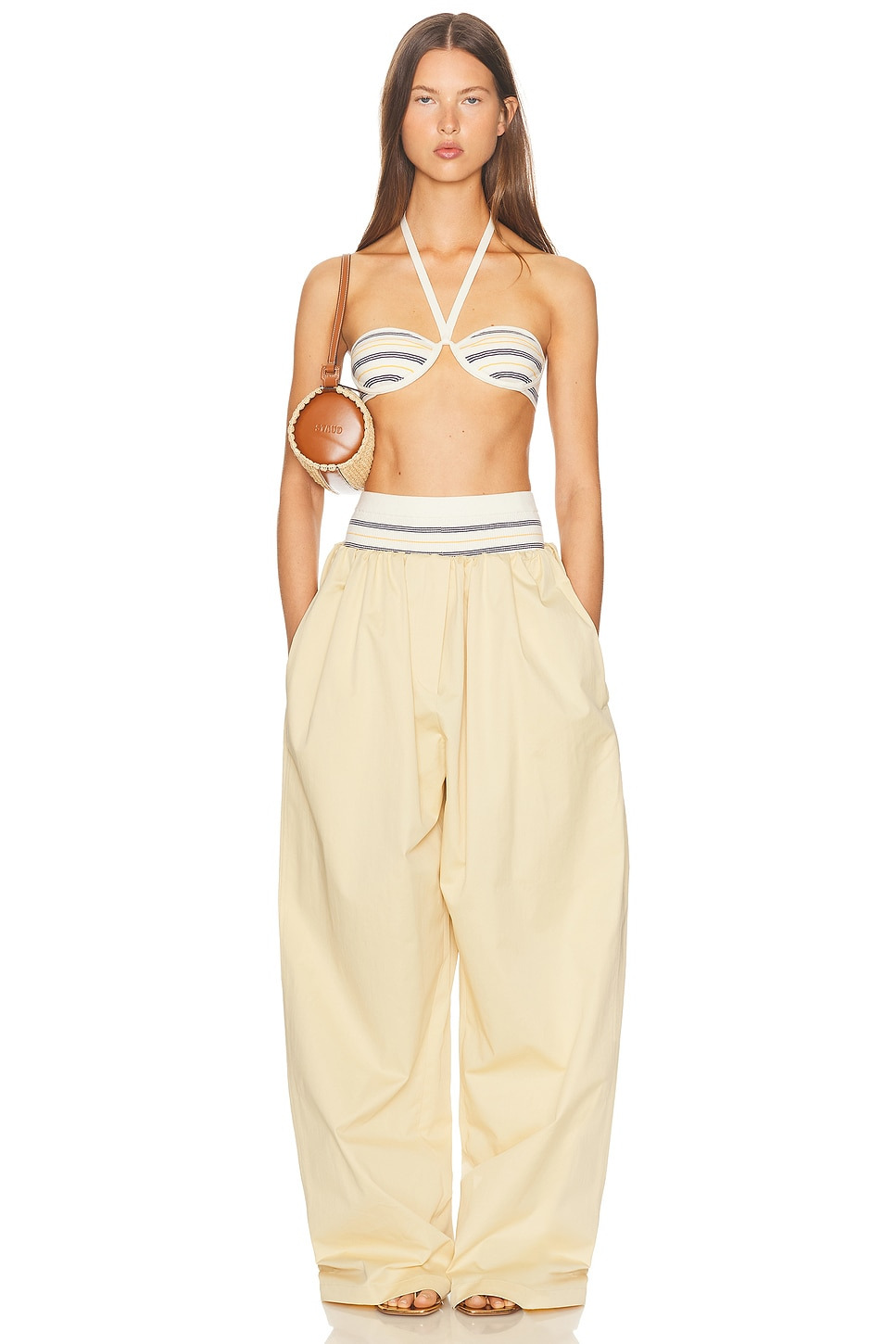 Cotton Twill Puff Pant - 5