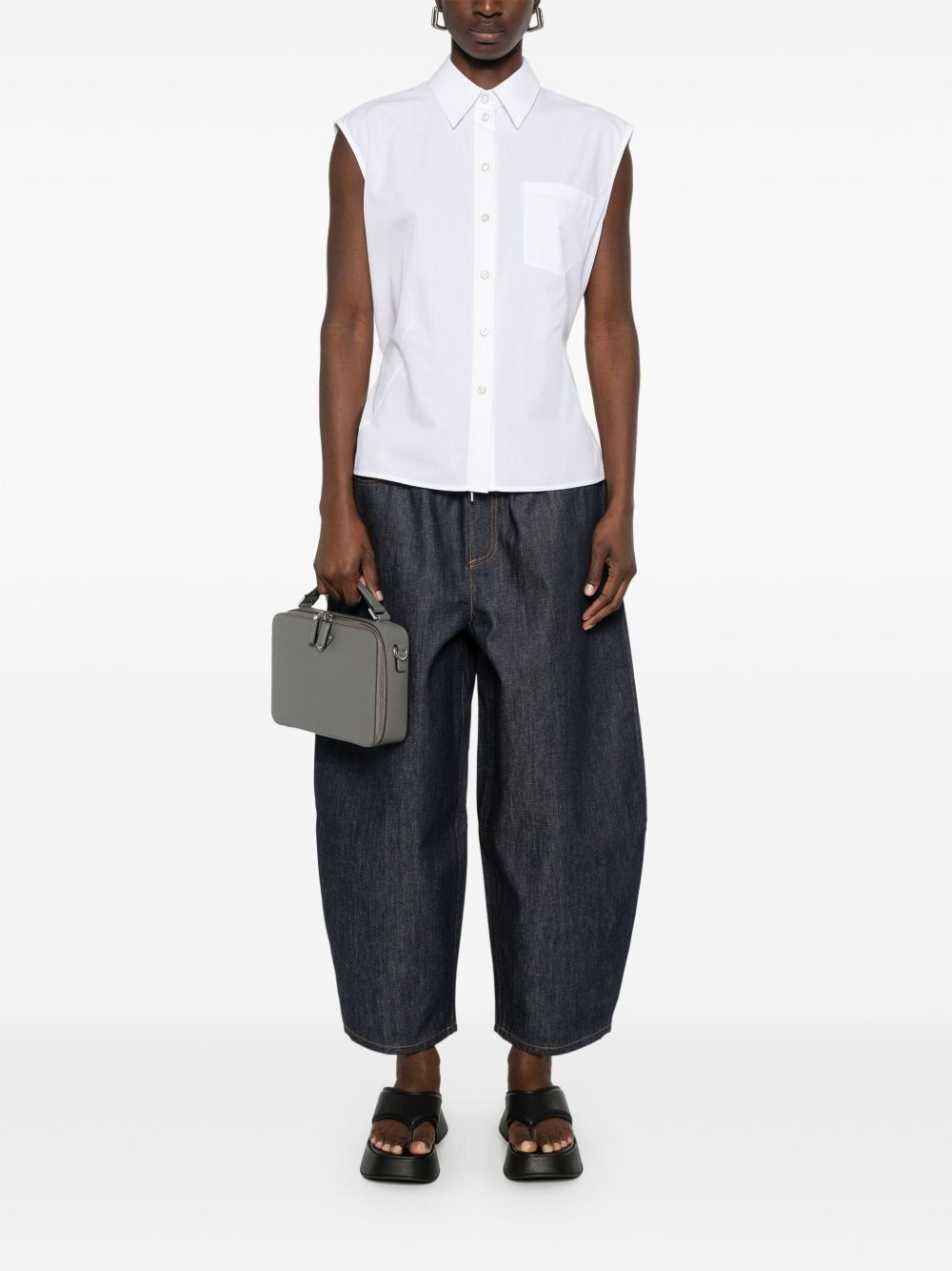 Apex Tail sleeveless shirt - 2