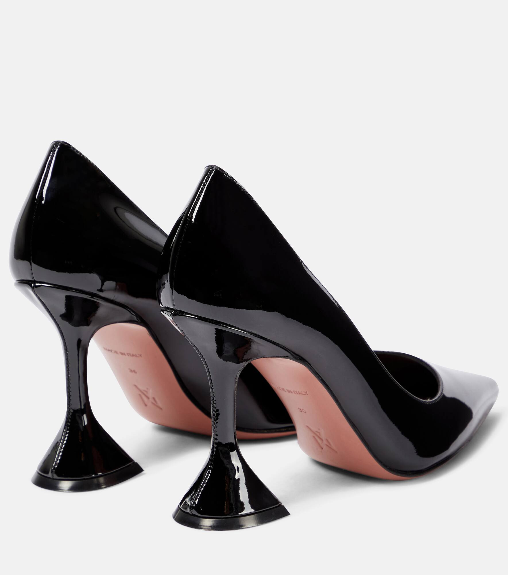 Ami patent leather pumps - 3