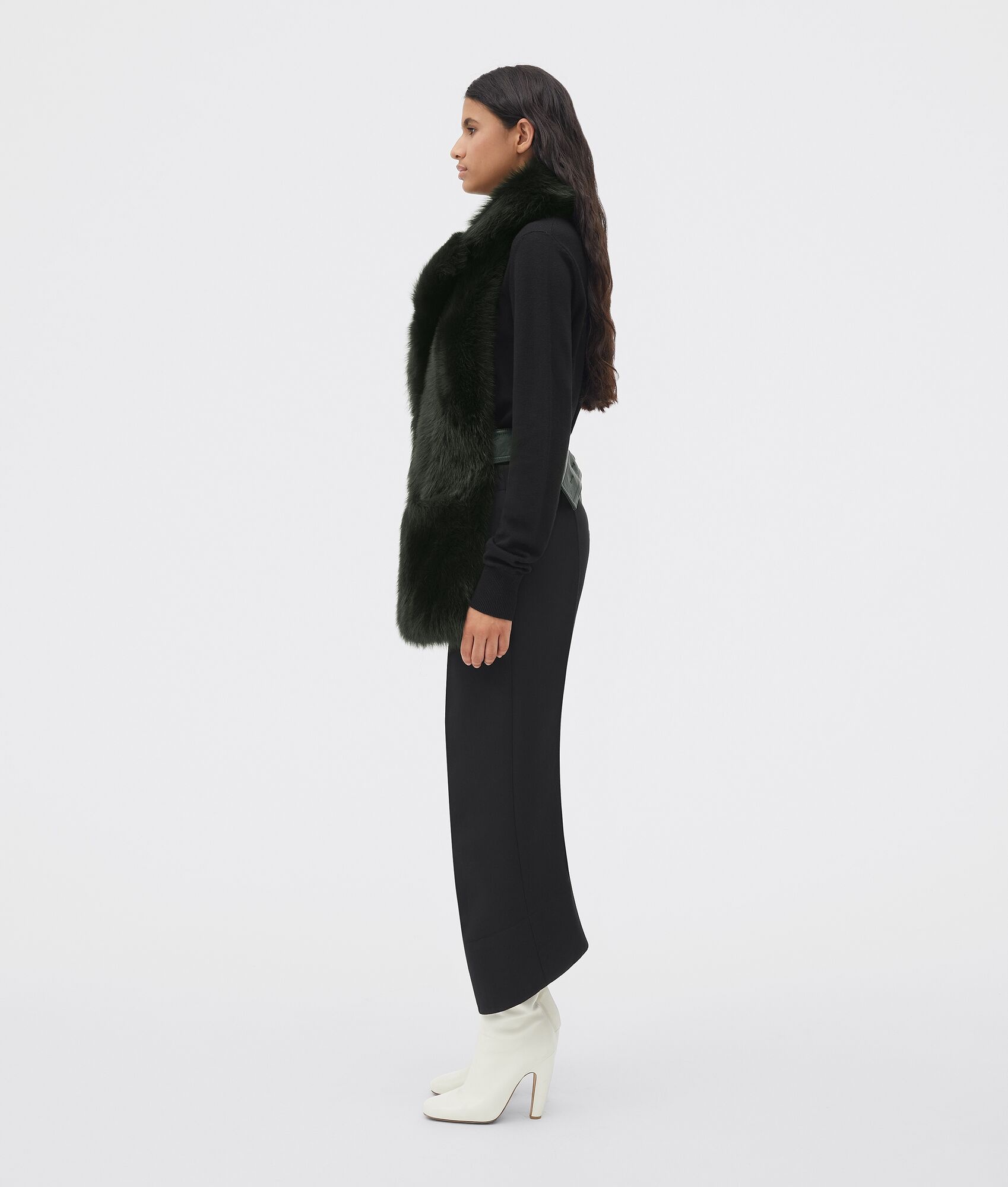 shearling collar scarf 2
