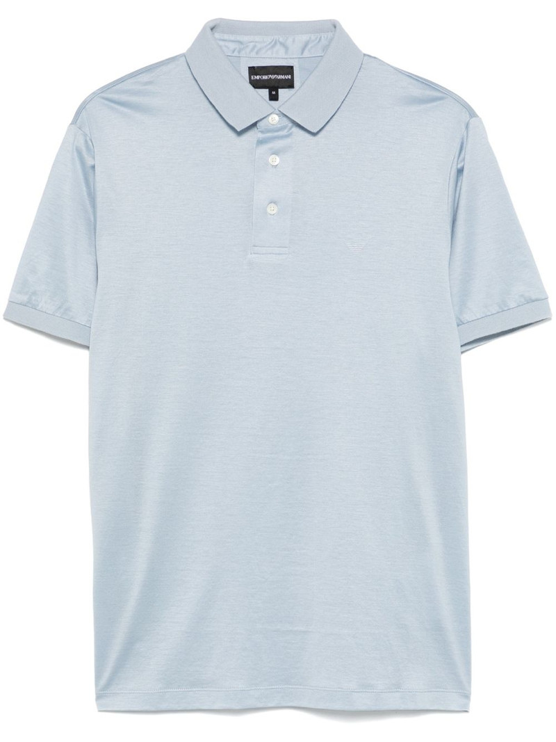 logo-print polo shirt 1