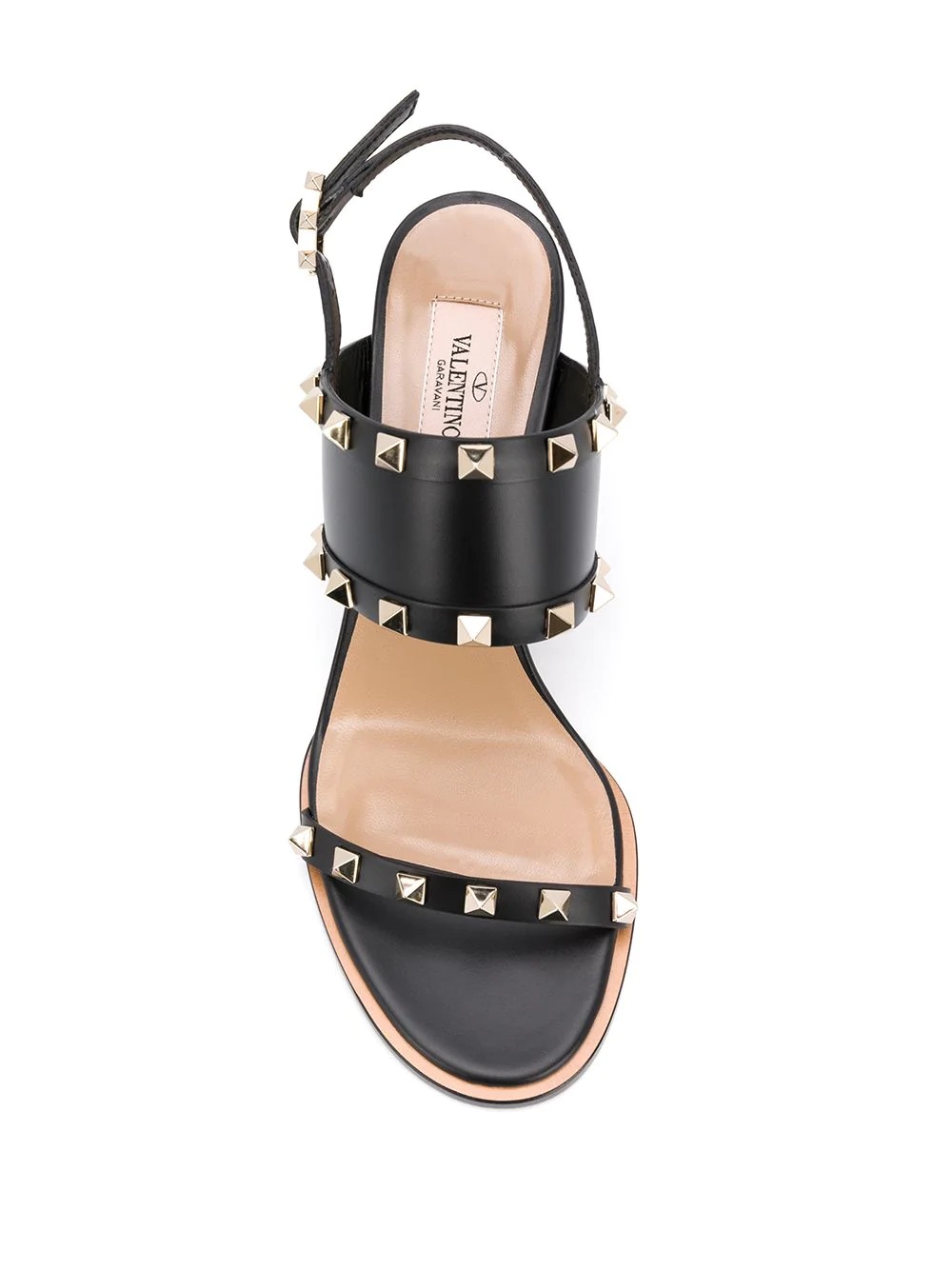 Rockstud slingback sandals - 4