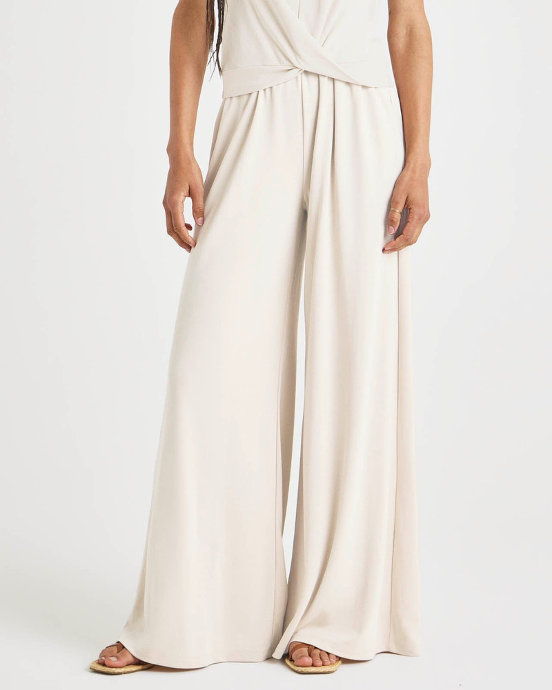 Giada Sandwash Palazzo Pant 1