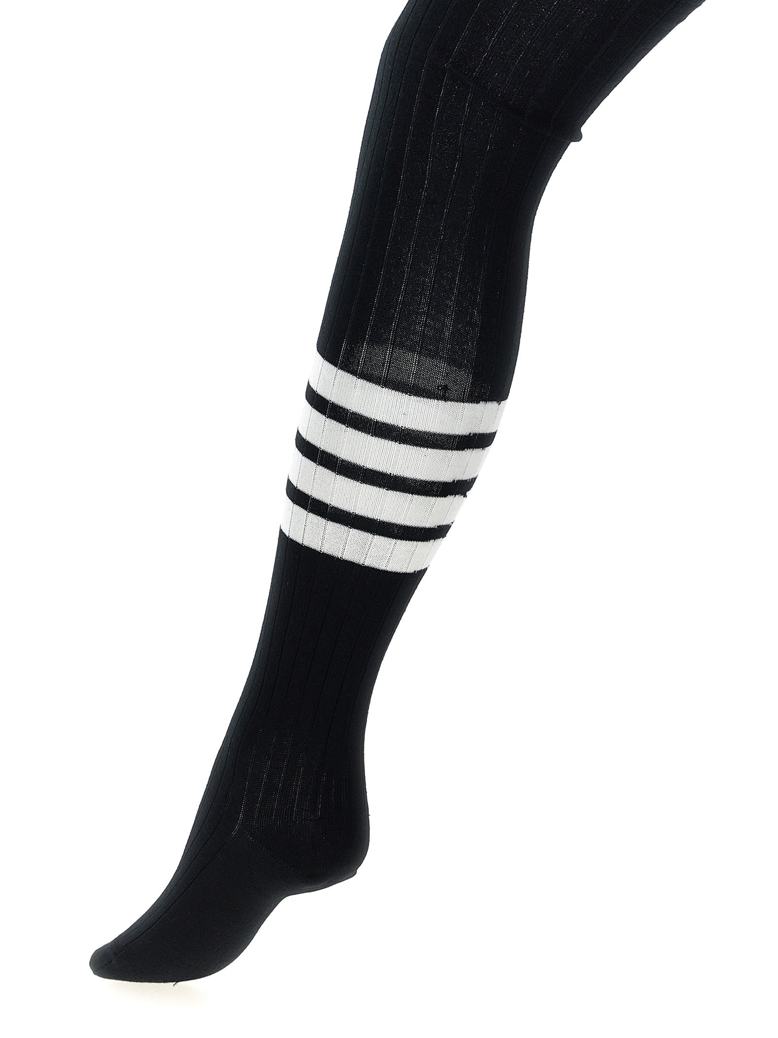4 Bar Socks Black - 2
