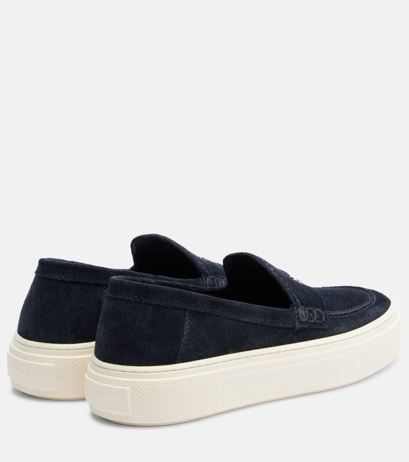 HOGAN H705 suede slip-on shoes outlook