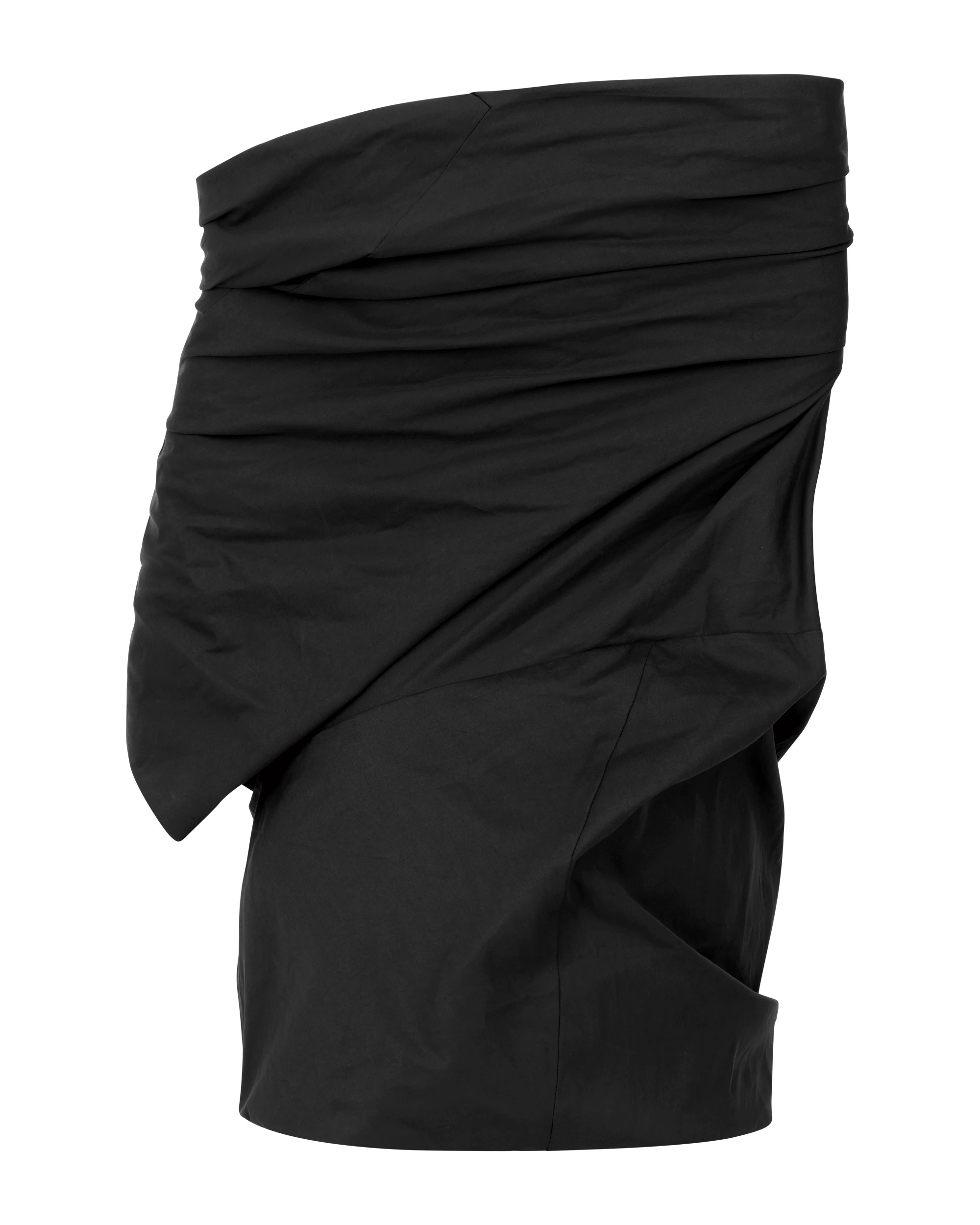 MOULDED TOP BLACK SATEEN - 2