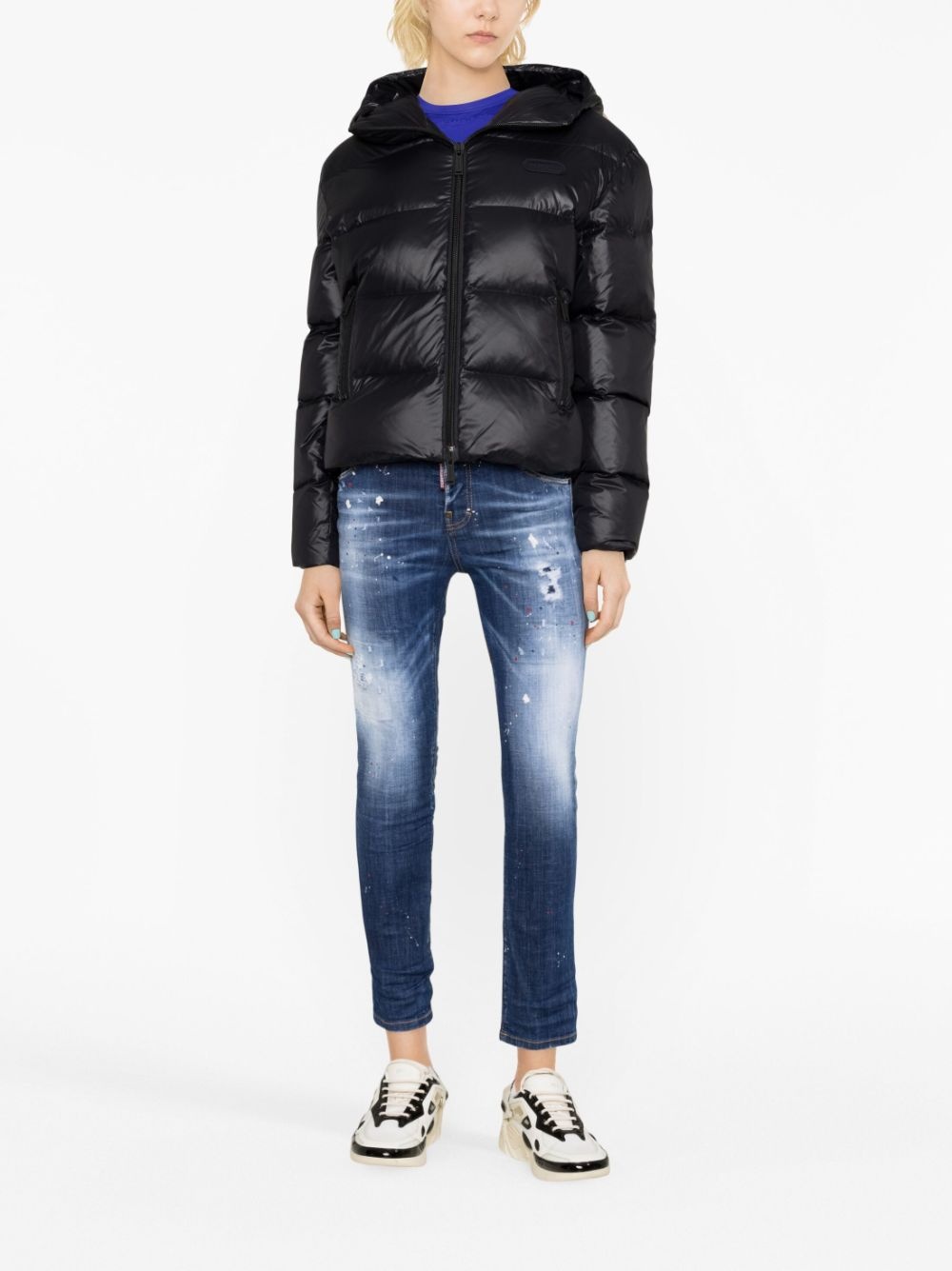 feather-down puffer jacket - 2