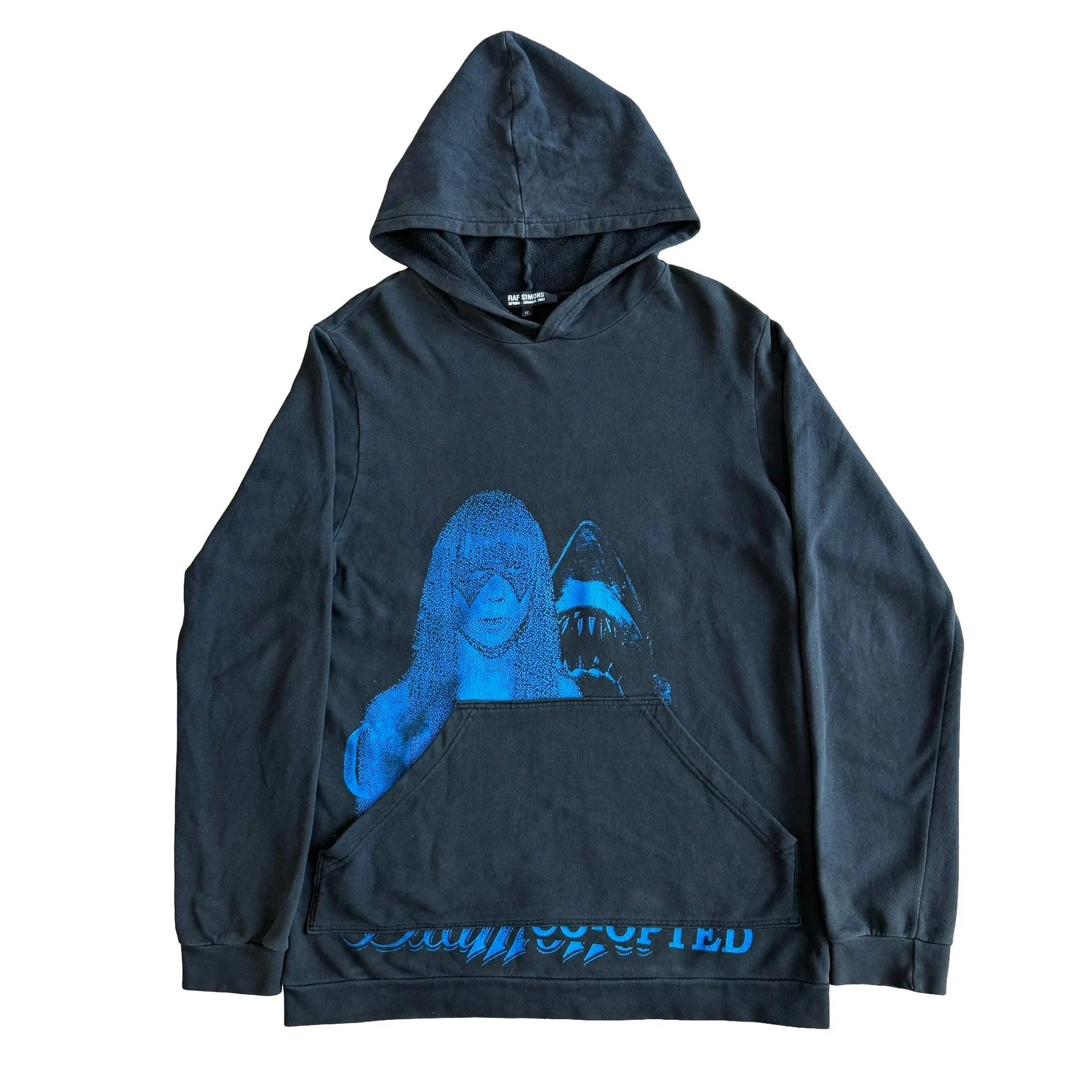 Raf Simons Blue ‘Penelope’ Hoodie SS03 SZ 52 - 1
