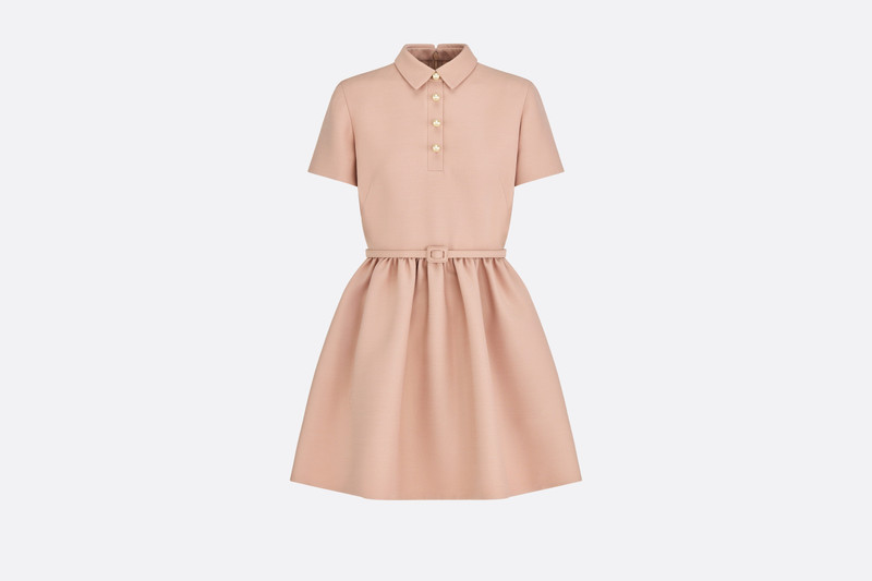 Short Belted Shirt Dress 1