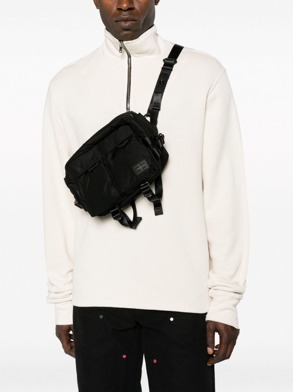 Senses two-pocket messenger bag - 2