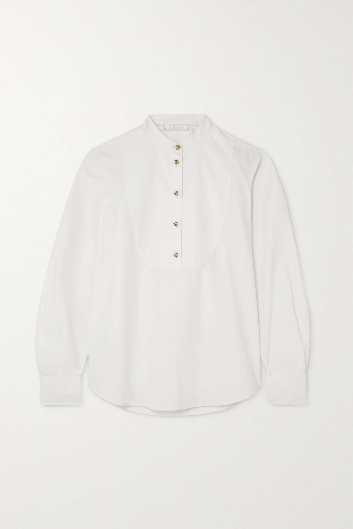 + NET SUSTAIN organic cotton-poplin blouse - 1