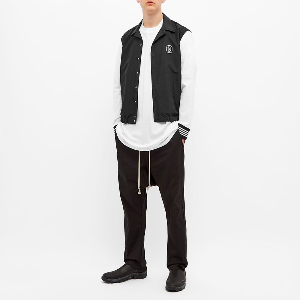 Neil Barrett Logo Contrast Sleeve Coach Jacket - 7