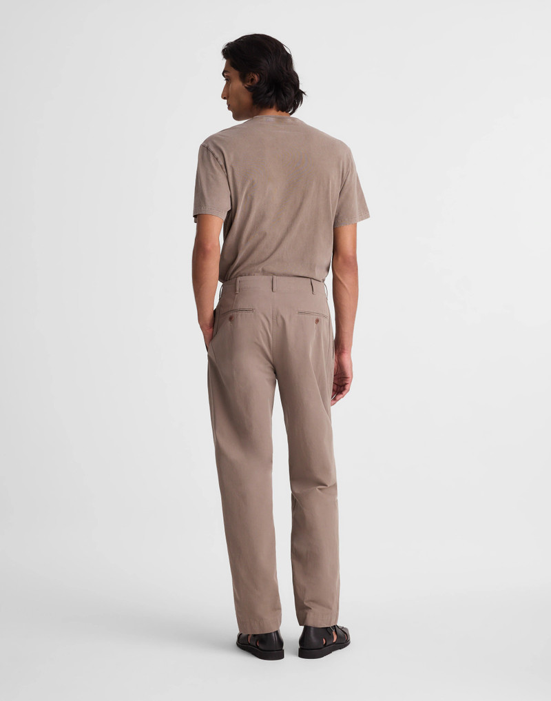 Madewell Pleated Chino Pants in Uniform Twill outlook