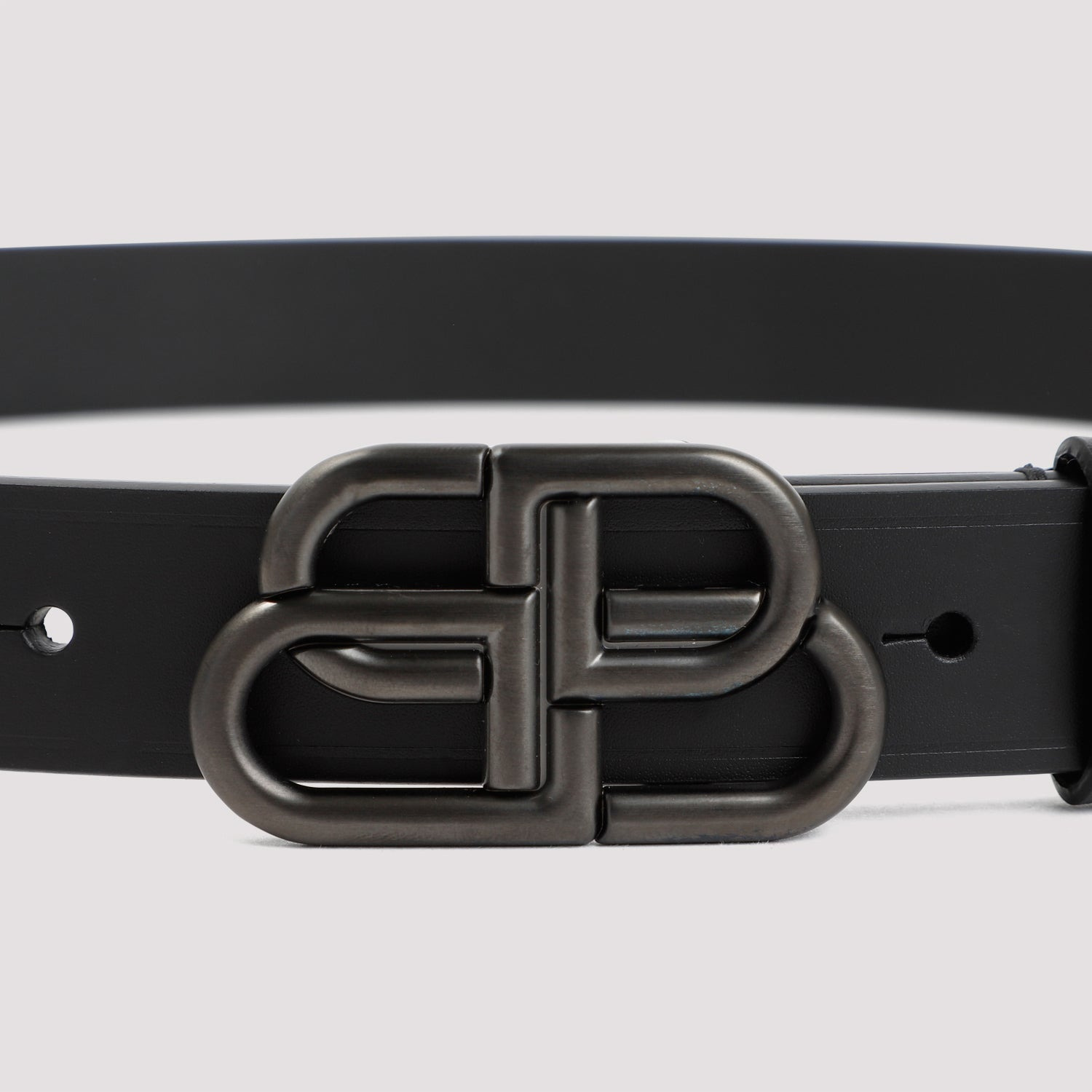 Balenciaga Leather Bb Belt Women - 2