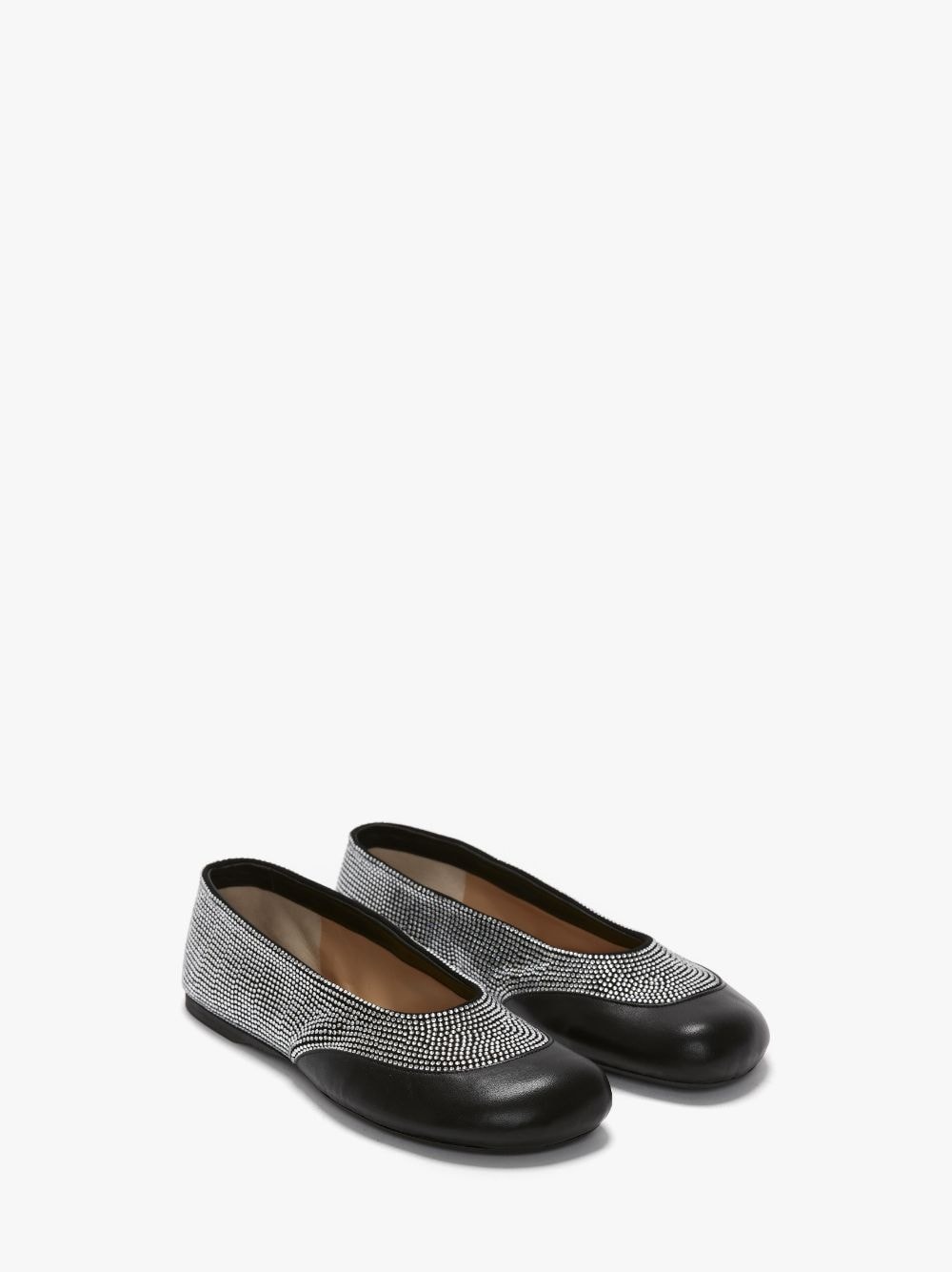 CRYSTAL BALLET FLATS - 2