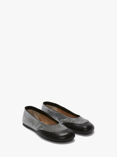 JW Anderson CRYSTAL BALLET FLATS outlook