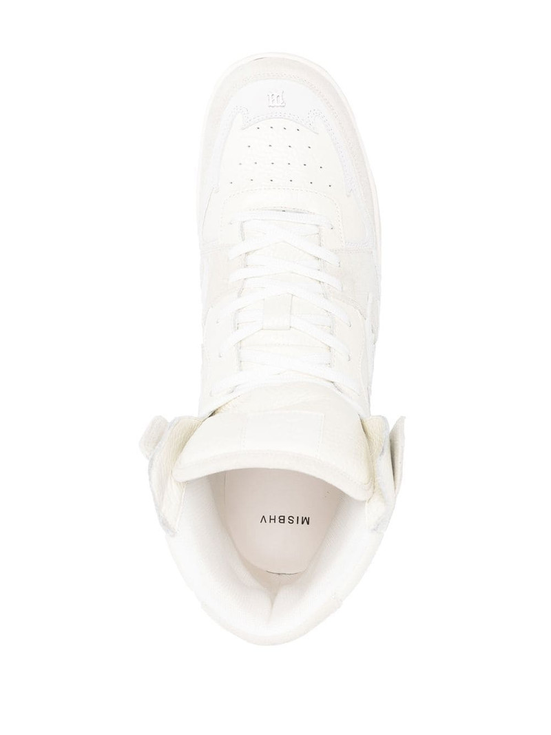 panelled-design hi-top sneakers 4