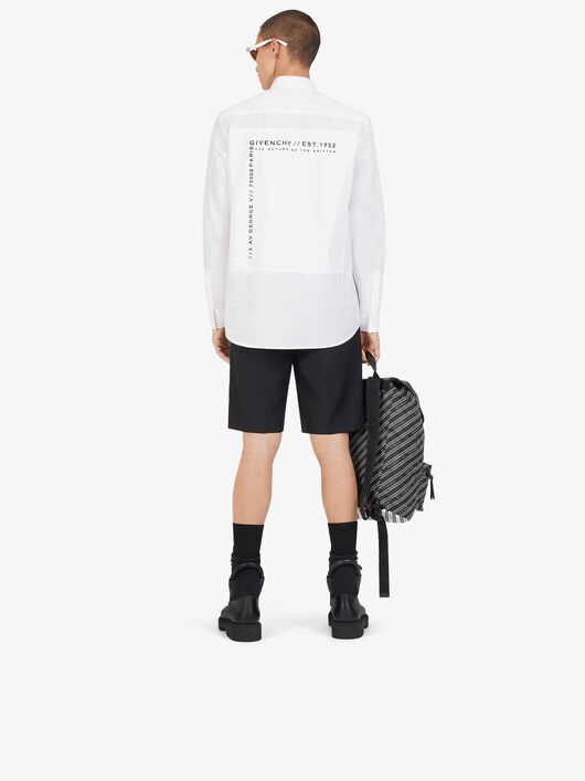 GIVENCHY PATCH SHIRT IN COTTON - 2