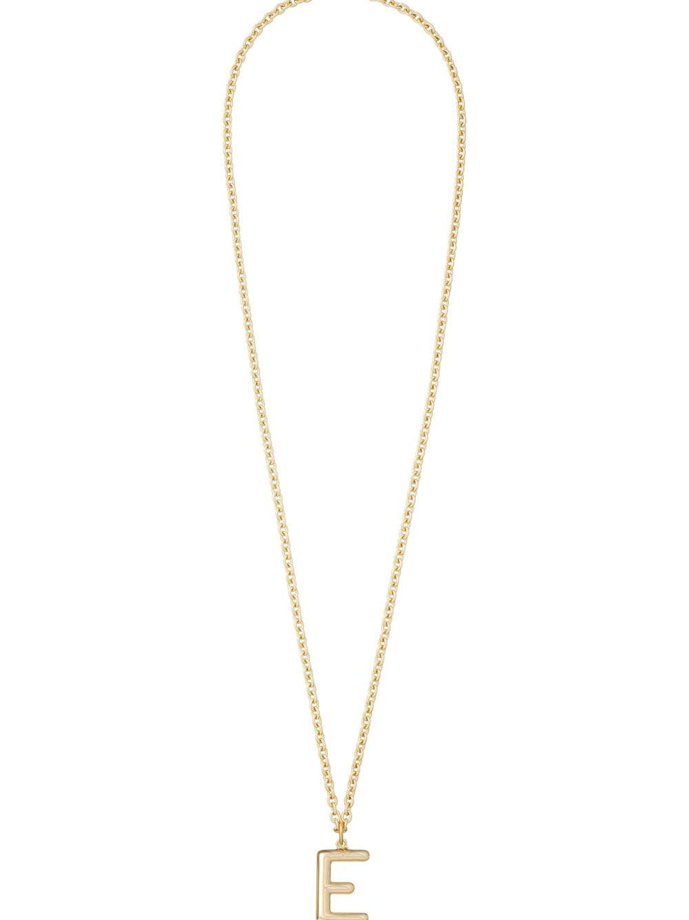 Big Puffy Initial necklace - 2