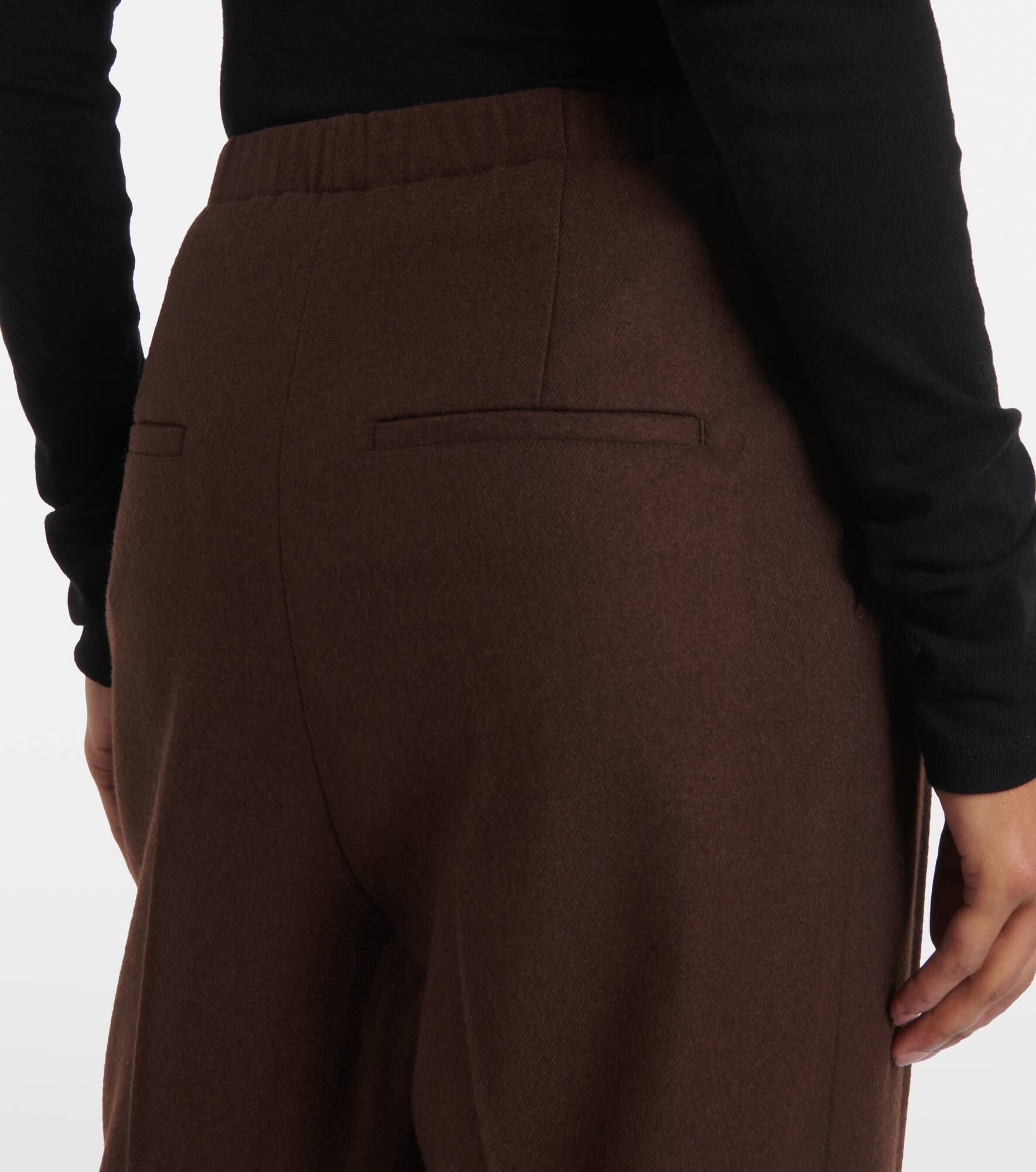 Mid-rise straight pants - 6