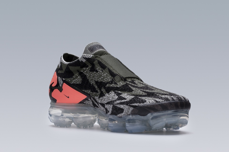 AVM-102 Nike® Air VaporMax Flyknit Moc 2  / Acronym® Sail/Dark Stucco/Cargo Khaki - 6