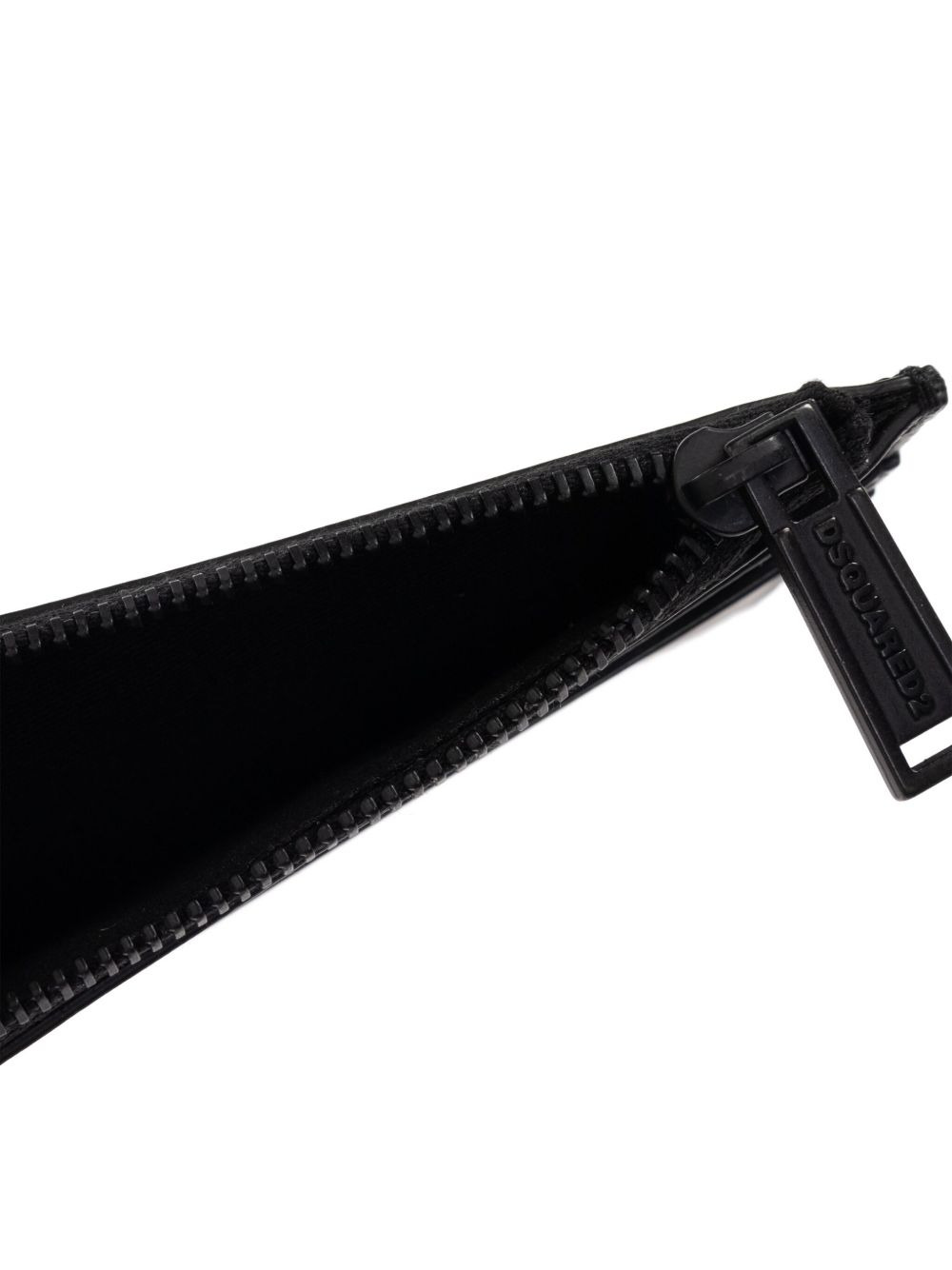 zip-fastening logo cardholder - 5