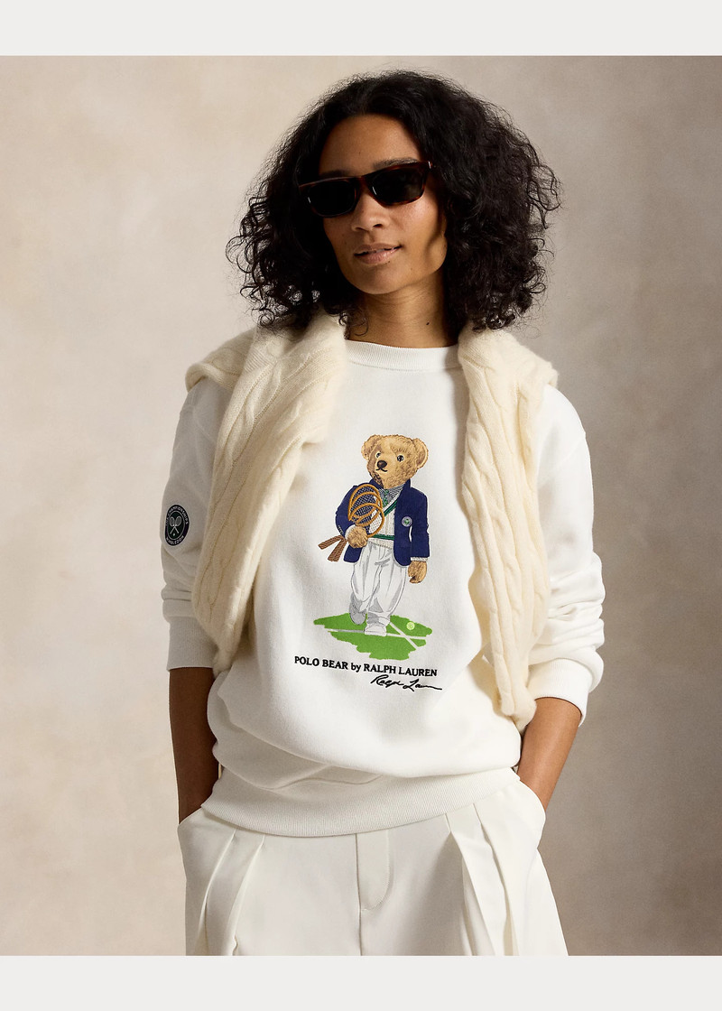 Wimbledon Relaxed Polo Bear Sweatshirt 5