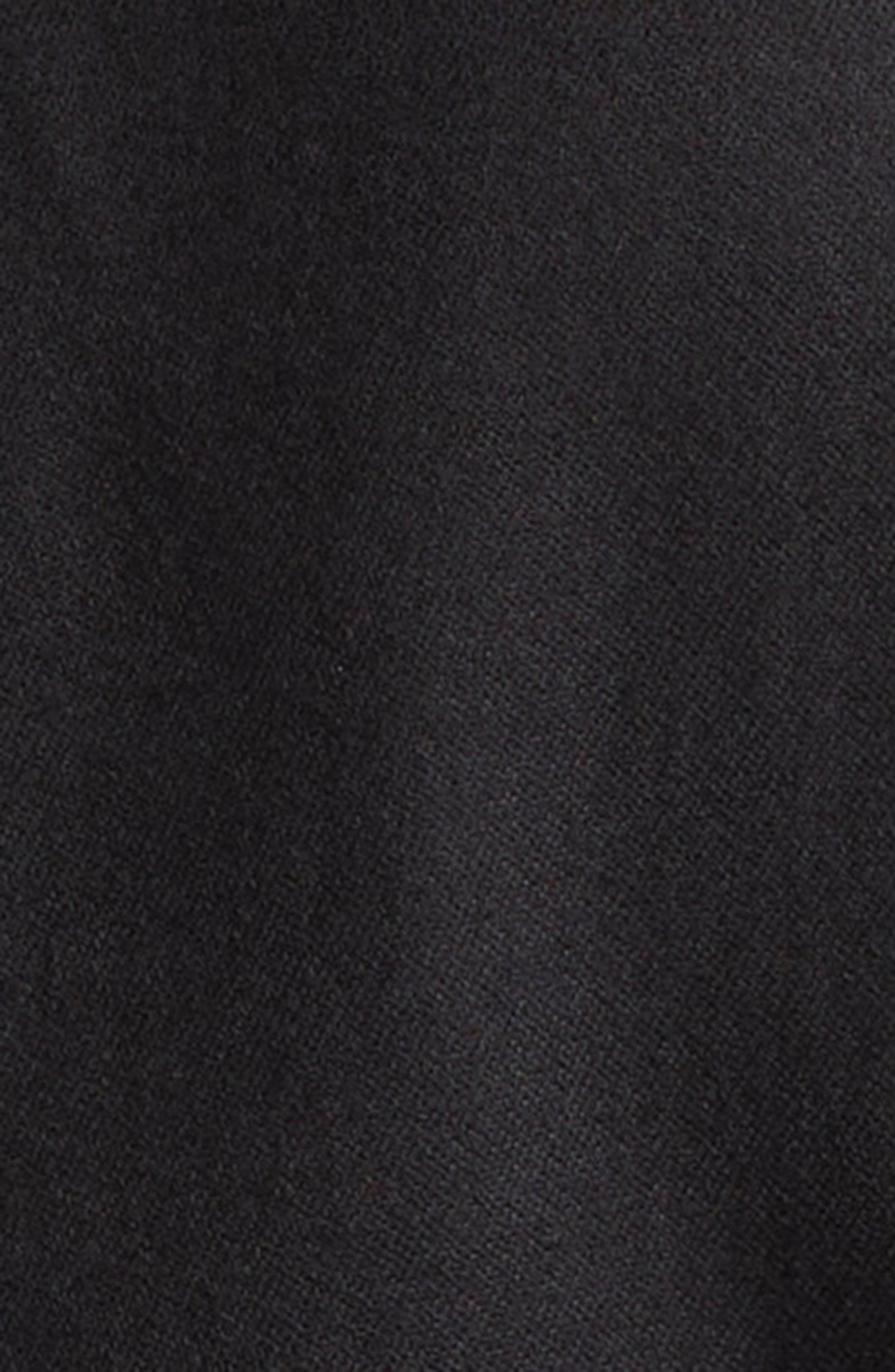 AMIRI Belted Wool Blend Smoking Jacket in Black at Nordstrom - 6