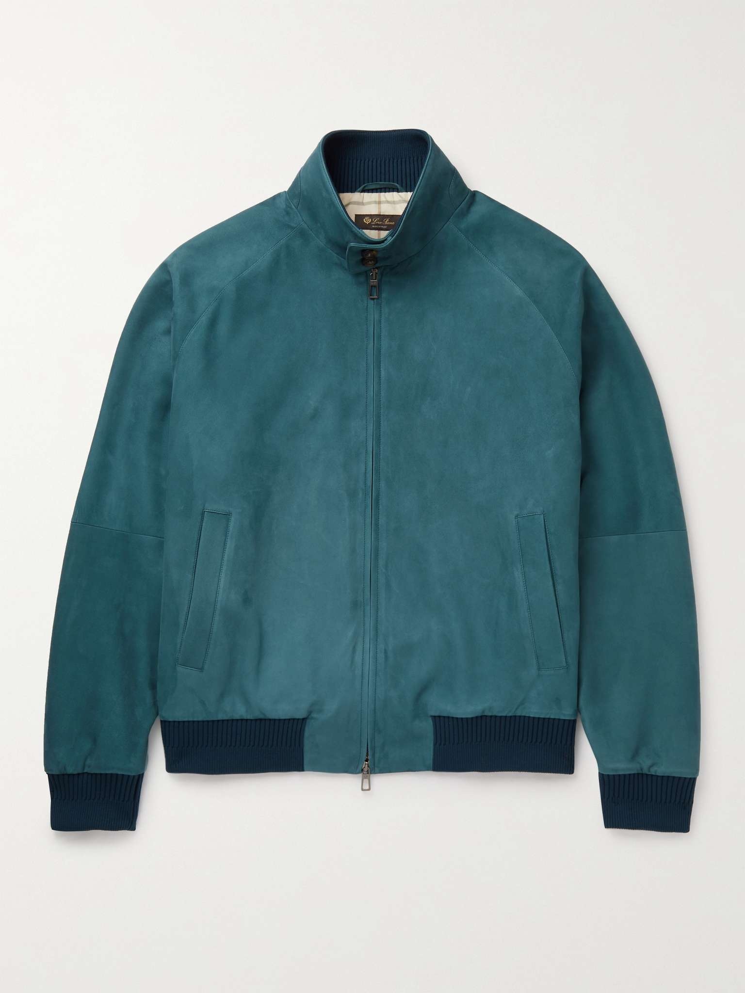 Rain System Suede Bomber Jacket - 1