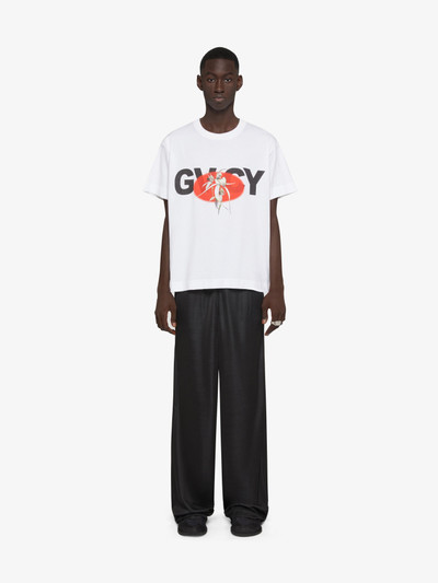 Givenchy BOXY FIT T-SHIRT IN COTTON WITH GIVENCHY FLOWER PRINT outlook