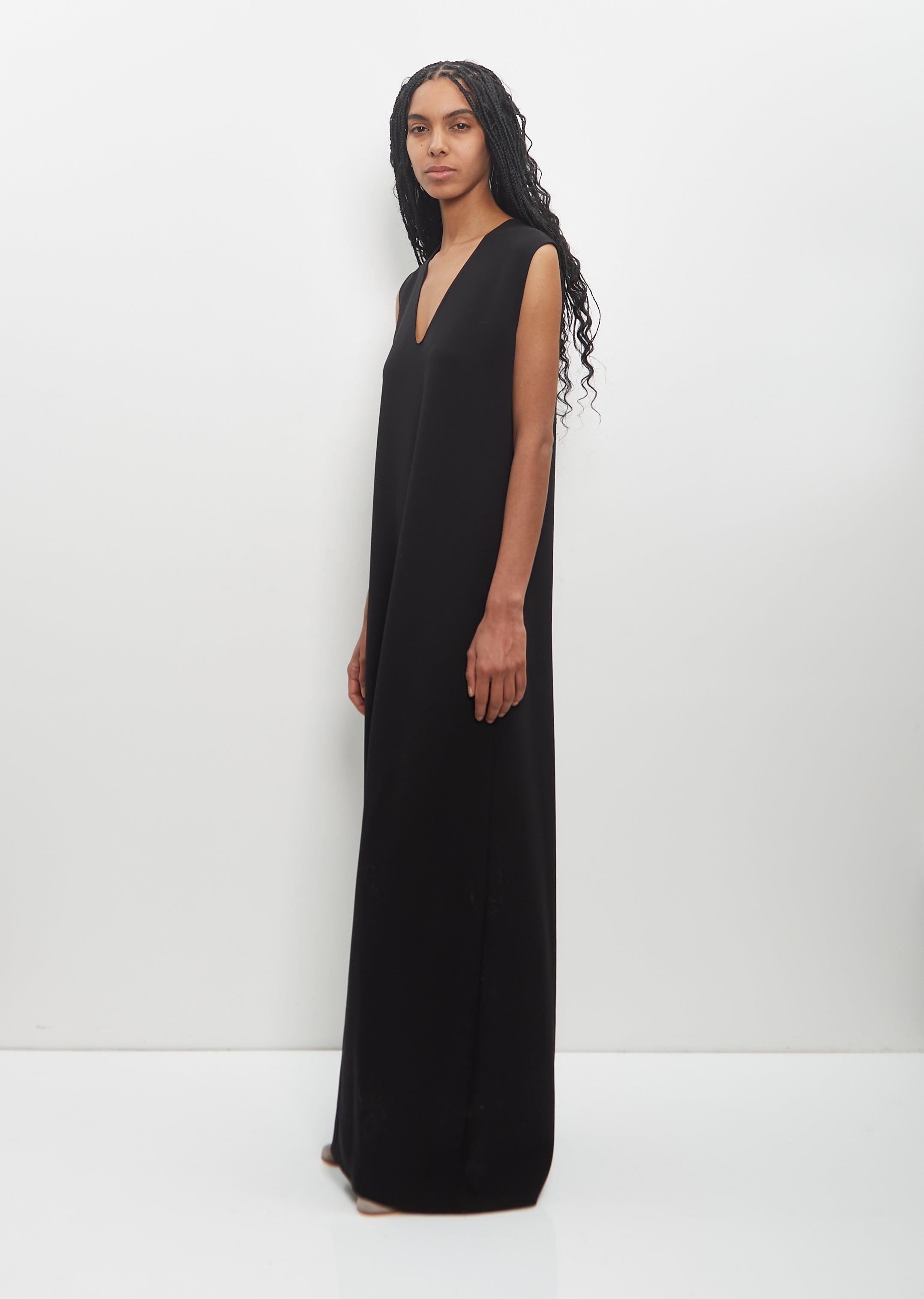 Silk Mattie Flared Halter Dress - 4