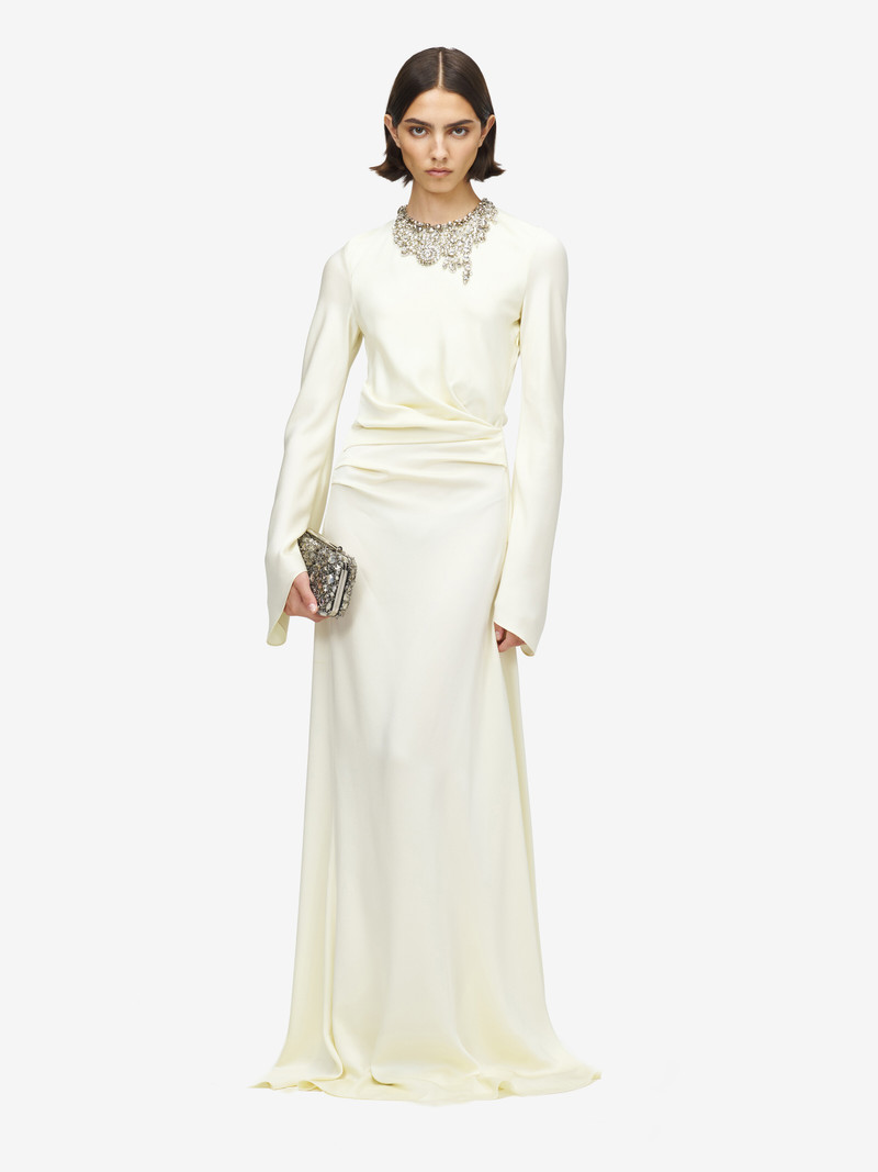 Jewelled Embroidery Evening Dress 3