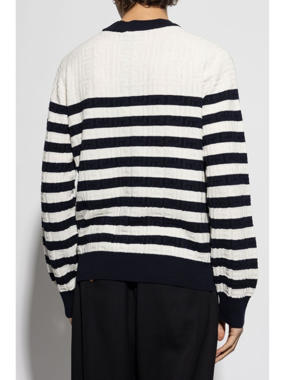 striped jumper - 4